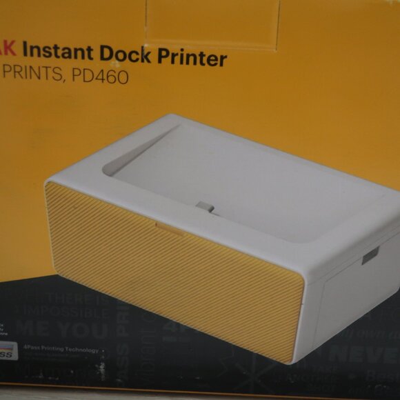 Kodak Instant Dock Printer PD460 with Cartridge Paper NIB - Picture 3 of 4